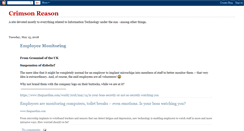 Desktop Screenshot of crimsonreason.blogspot.com