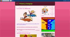 Desktop Screenshot of primeroellenguaje.blogspot.com
