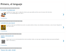 Tablet Screenshot of primeroellenguaje.blogspot.com
