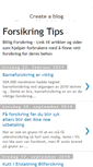 Mobile Screenshot of billig-forsikring.blogspot.com