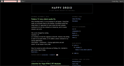 Desktop Screenshot of happydroid.blogspot.com