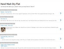 Tablet Screenshot of handwashdryflat.blogspot.com
