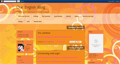 Desktop Screenshot of englishblog4all.blogspot.com