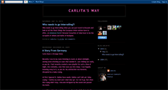 Desktop Screenshot of carlitas-way.blogspot.com