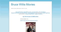 Desktop Screenshot of brucewillismovies.blogspot.com