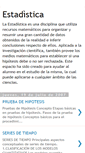 Mobile Screenshot of catedratico-estadistica.blogspot.com