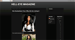 Desktop Screenshot of hell-eyemagazine.blogspot.com