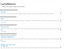 Tablet Screenshot of cucinarebecca.blogspot.com