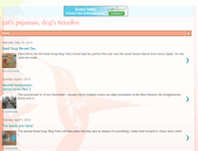 Tablet Screenshot of catspajamas-dogstuxedos.blogspot.com