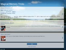 Tablet Screenshot of john-louis-magical-memory.blogspot.com