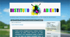Desktop Screenshot of institutoabierto.blogspot.com