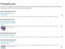 Tablet Screenshot of fitnessfly.blogspot.com