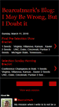 Mobile Screenshot of bearcatmark.blogspot.com