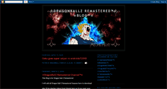 Desktop Screenshot of dragonballzremastered.blogspot.com