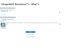 Tablet Screenshot of dragonballzremastered.blogspot.com