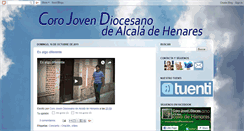 Desktop Screenshot of corojovendiocesano.blogspot.com