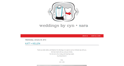 Desktop Screenshot of cynandsara.blogspot.com