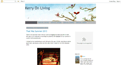 Desktop Screenshot of kerryonliving.blogspot.com