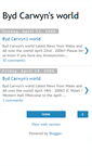 Mobile Screenshot of carwynedwards.blogspot.com