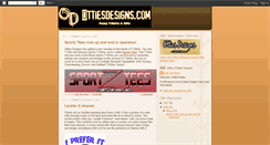 Desktop Screenshot of ottiesdesigns.blogspot.com