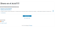 Tablet Screenshot of dineroenelacto.blogspot.com
