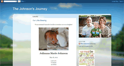 Desktop Screenshot of johnsonfamilyadoptionjourney.blogspot.com