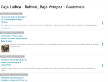 Tablet Screenshot of cajaludicarabinal.blogspot.com