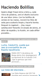 Mobile Screenshot of haciendobolillos.blogspot.com
