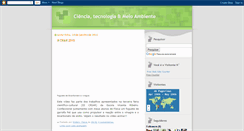 Desktop Screenshot of cientecambiente.blogspot.com