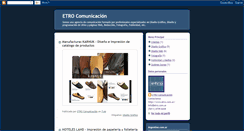 Desktop Screenshot of etrocomunicacion.blogspot.com