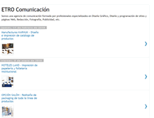 Tablet Screenshot of etrocomunicacion.blogspot.com