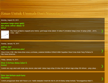 Tablet Screenshot of emasummah.blogspot.com