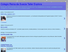 Tablet Screenshot of explora-reinadesuecia09.blogspot.com