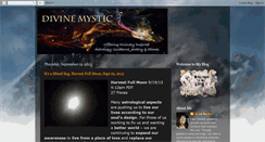 Desktop Screenshot of divine-mystic.blogspot.com