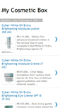 Mobile Screenshot of mycosmeticbox.blogspot.com