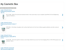 Tablet Screenshot of mycosmeticbox.blogspot.com