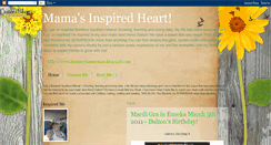 Desktop Screenshot of mamasinspiredheart.blogspot.com