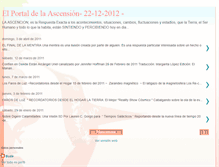 Tablet Screenshot of elportaldelaascension-22-12-2012.blogspot.com