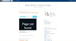 Desktop Screenshot of bestmusicvideosever.blogspot.com