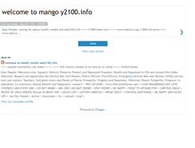 Tablet Screenshot of mango2100.blogspot.com