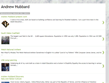 Tablet Screenshot of andrew-hubbard.blogspot.com