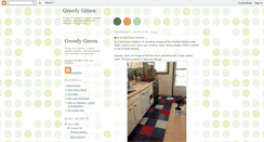 Desktop Screenshot of greedygreengirl.blogspot.com