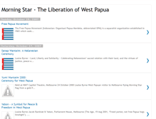 Tablet Screenshot of morningstar-theliberationofwestpapua.blogspot.com