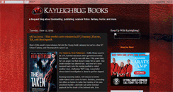 Desktop Screenshot of kayleighbugbooks.blogspot.com