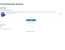 Tablet Screenshot of environmentalscience-cunningham.blogspot.com