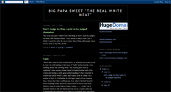 Desktop Screenshot of bigpapasweet.blogspot.com