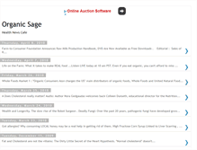 Tablet Screenshot of organicsage.blogspot.com