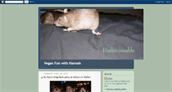 Desktop Screenshot of herbivoreable.blogspot.com