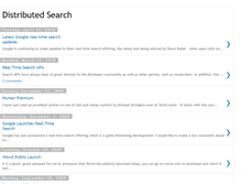 Tablet Screenshot of distributedsearch.blogspot.com