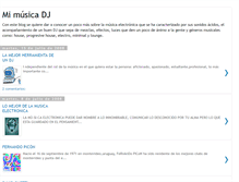 Tablet Screenshot of mimusicadj.blogspot.com